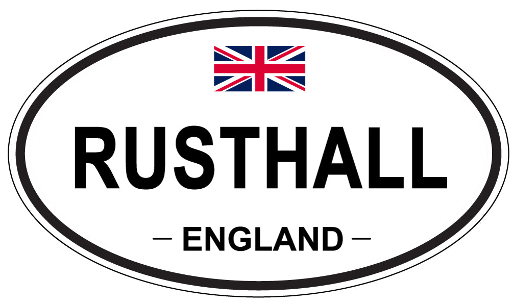 RUSTHALL, England - Oval Magnet