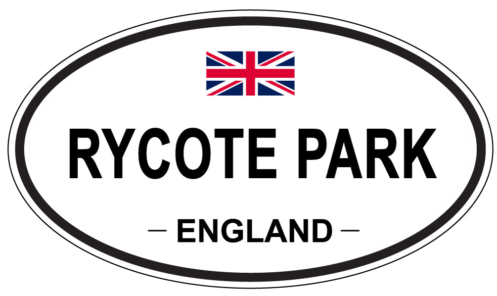 RYCOTE PARK, England - Oval Magnet