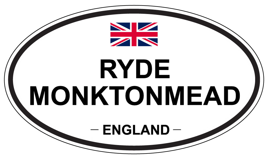 RYDE MONKTONMEAD, England - Oval Magnet