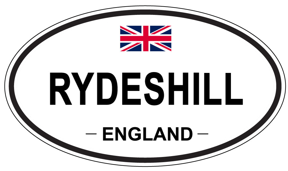 RYDESHILL, England - Oval Magnet