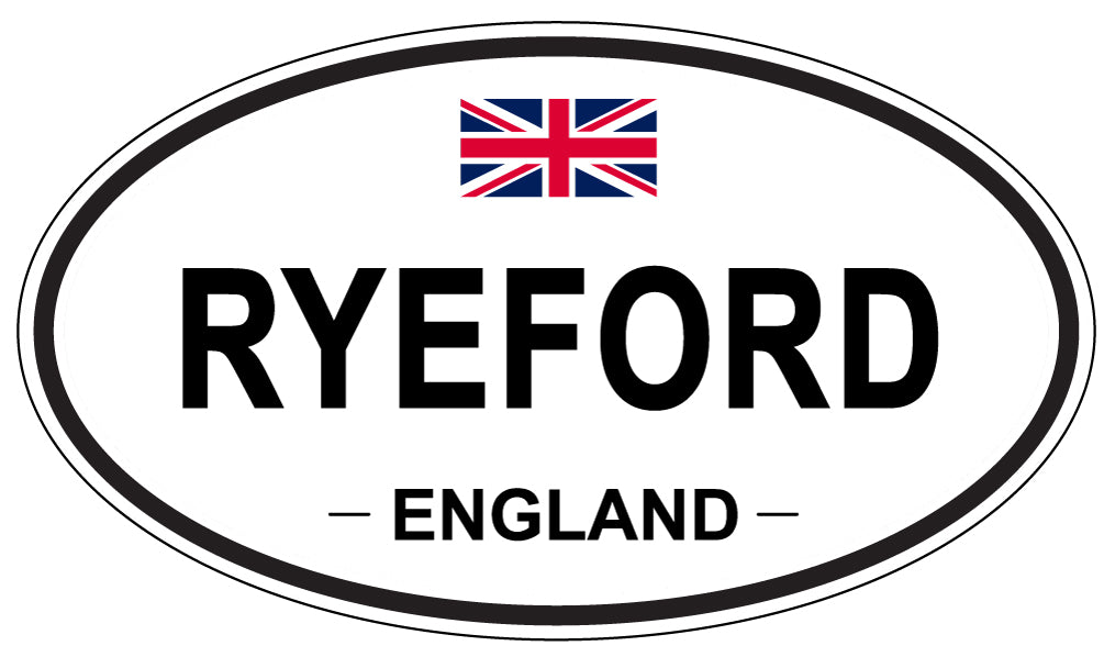 RYEFORD, England - Oval Magnet