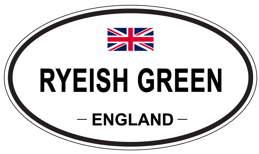 RYEISH GREEN, England - Oval Magnet