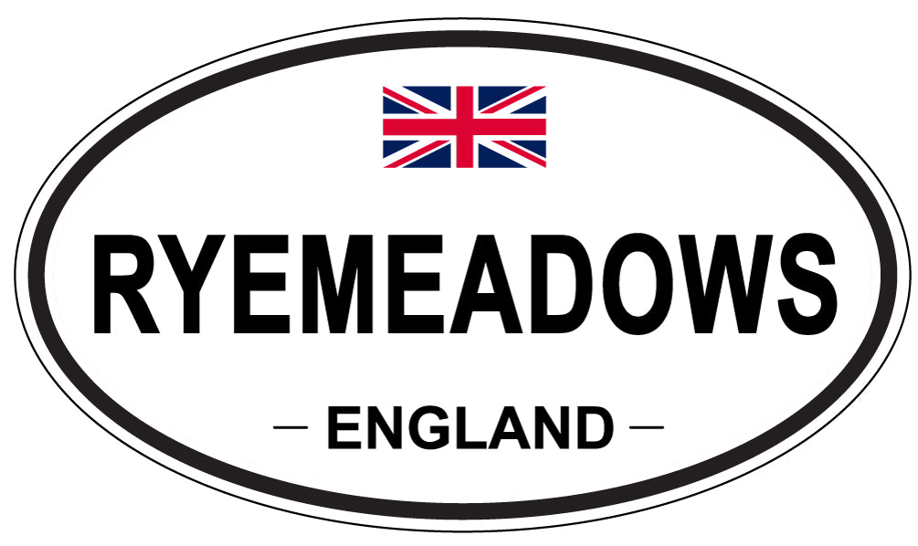 RYEMEADOWS, England - Oval Magnet