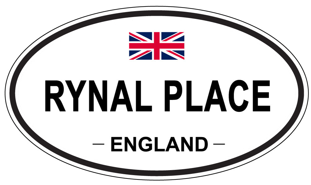 RYNAL PLACE, England - Oval Magnet