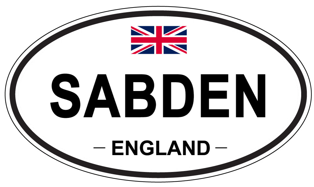 SABDEN, England - Oval Magnet