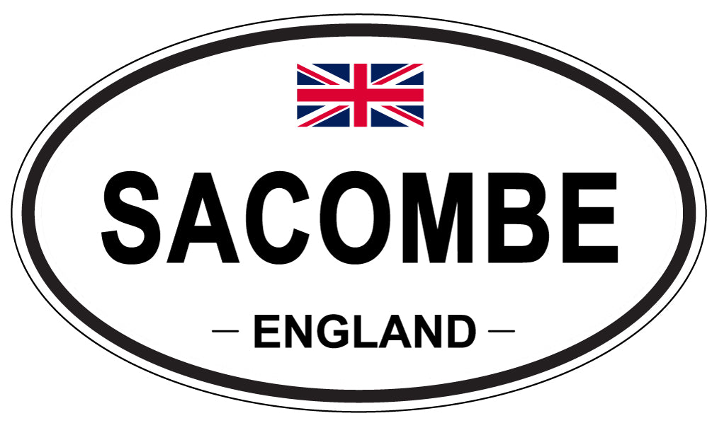 SACOMBE, England - Oval Magnet