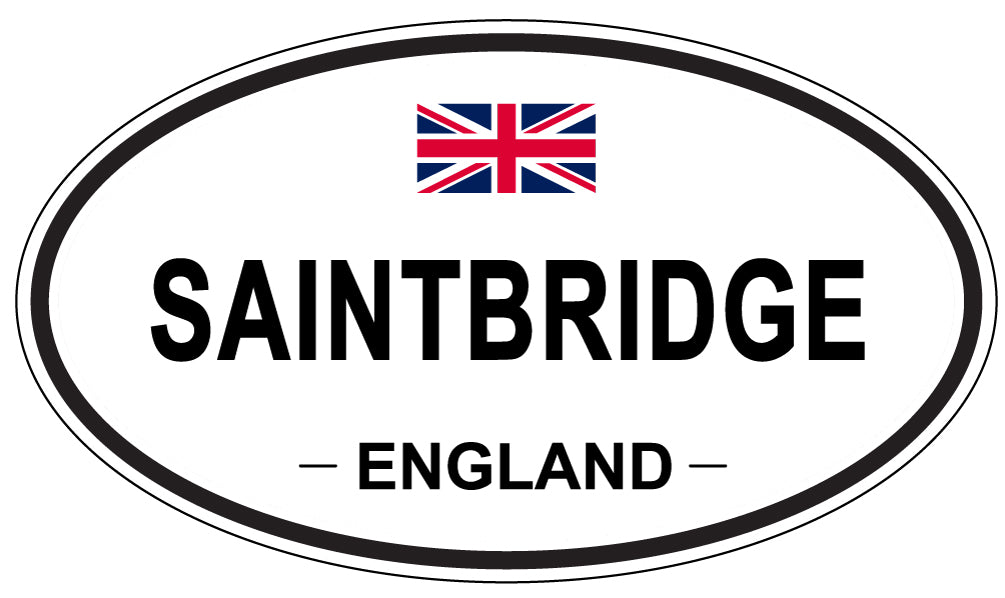 SAINTBRIDGE, England - Oval Magnet