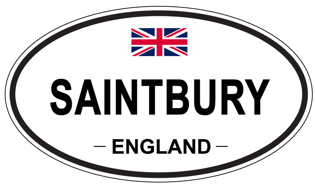 SAINTBURY, England - Oval Magnet