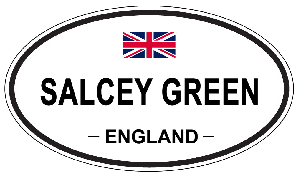 SALCEY GREEN, England - Oval Magnet