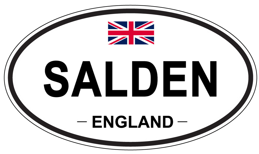 SALDEN, England - Oval Magnet