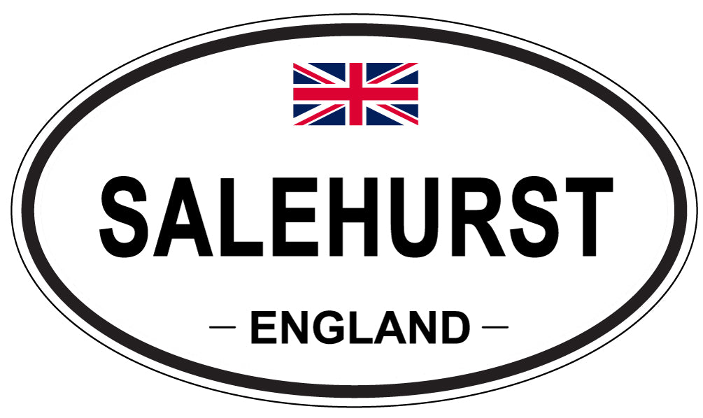 SALEHURST, England - Oval Magnet