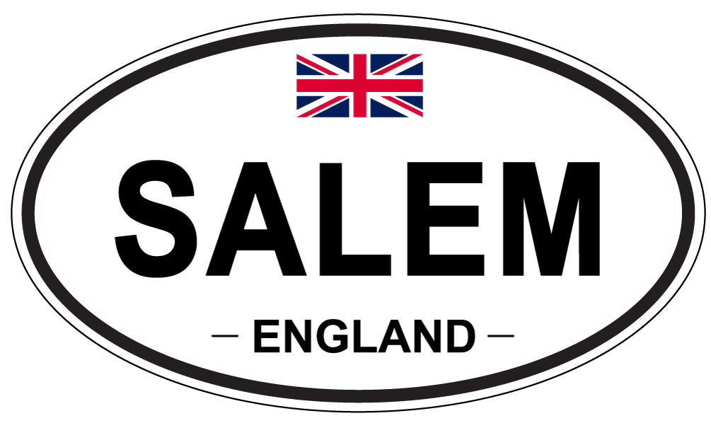 SALEM, England - Oval Magnet