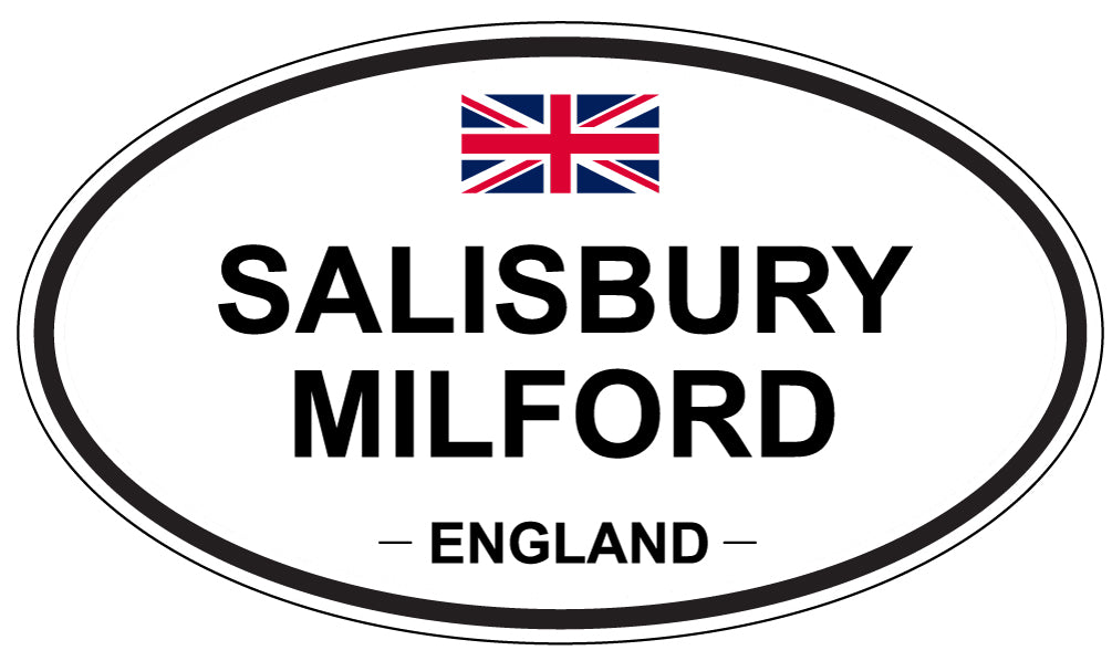 SALISBURY MILFORD, England - Oval Magnet