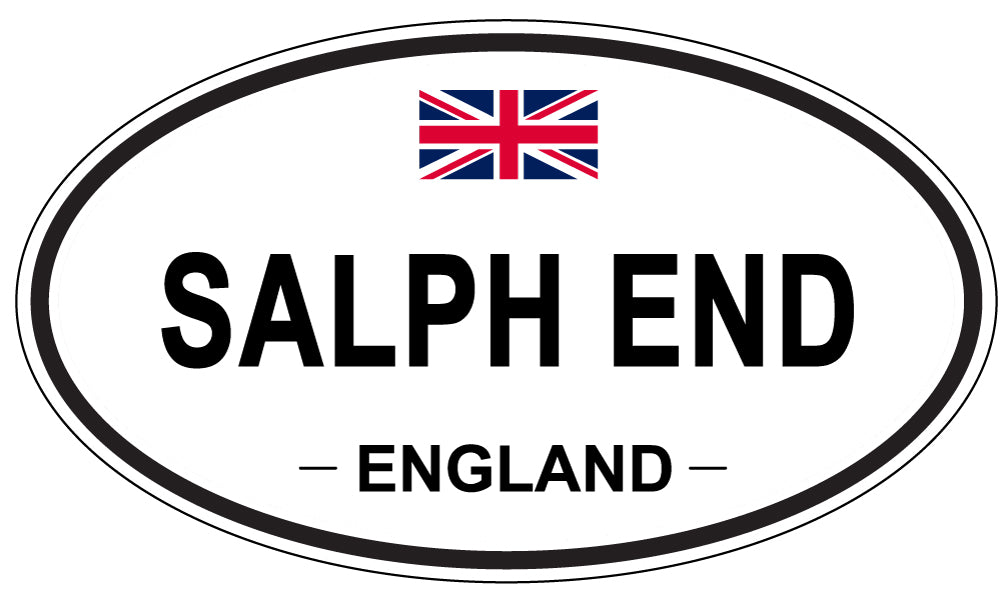 SALPH END, England - Oval Magnet