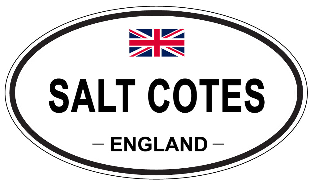 SALT COTES, England - Oval Magnet