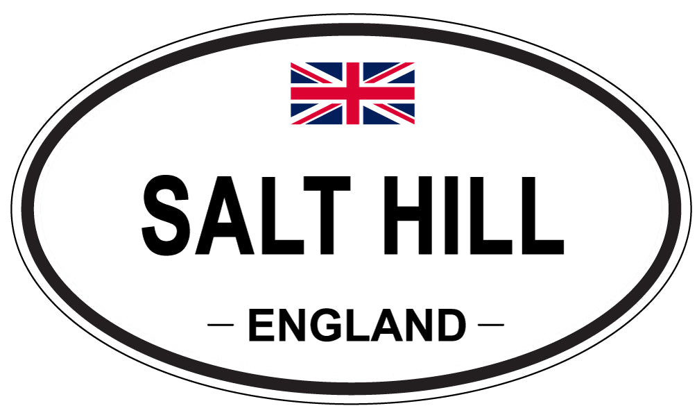 SALT HILL, England - Oval Magnet