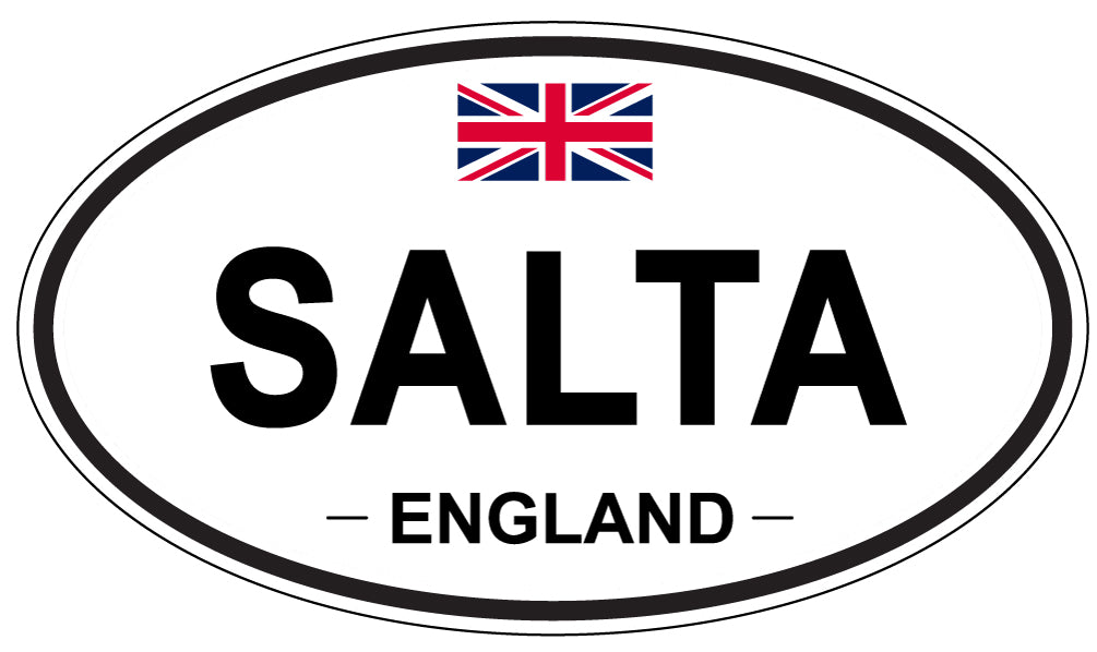 SALTA, England - Oval Magnet