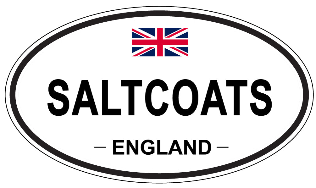 SALTCOATS, England - Oval Magnet