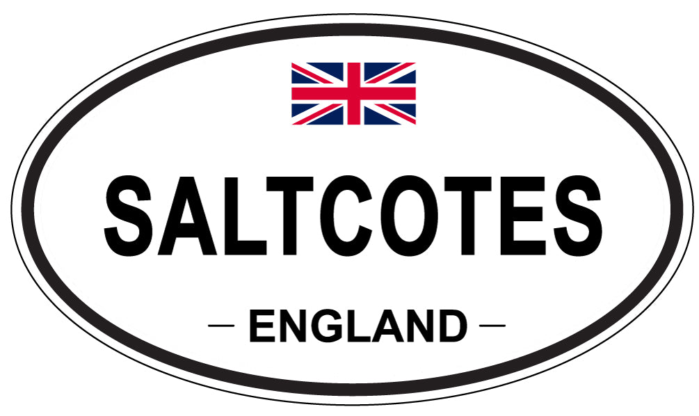 SALTCOTES, England - Oval Magnet