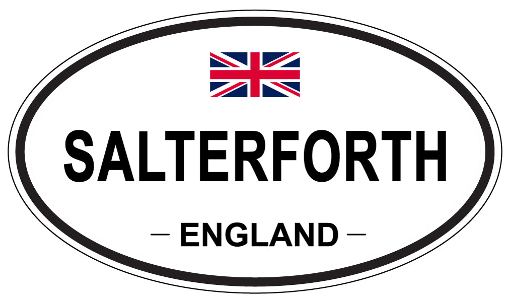 SALTERFORTH, England - Oval Magnet