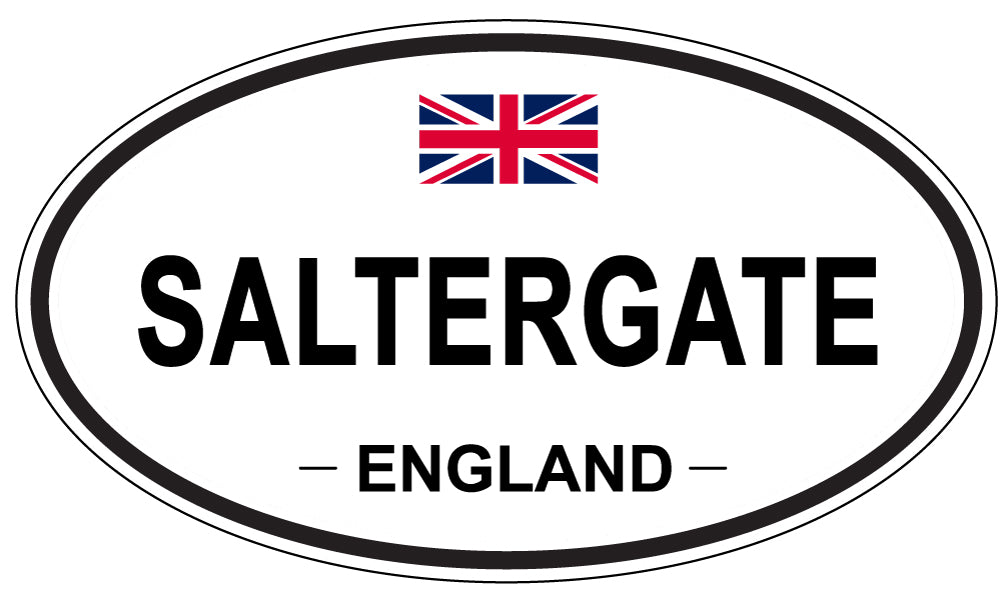 SALTERGATE, England - Oval Magnet