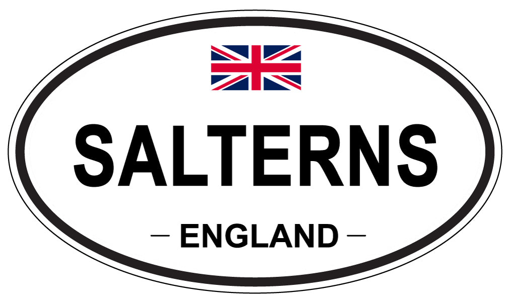 SALTERNS, England - Oval Magnet