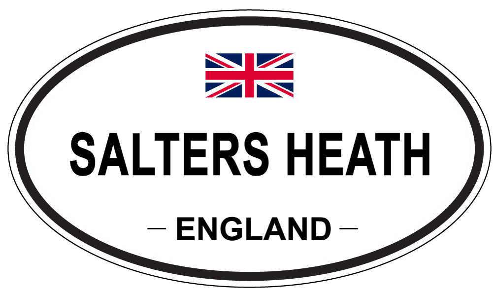 SALTERS HEATH, England - Oval Magnet