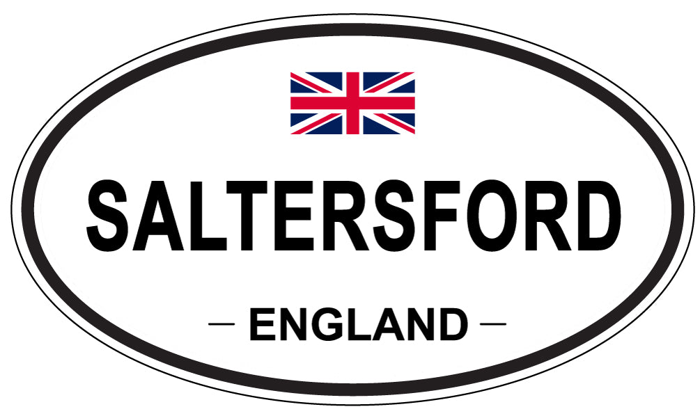 SALTERSFORD, England - Oval Magnet