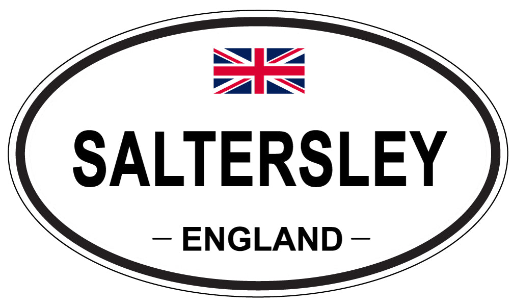 SALTERSLEY, England - Oval Magnet