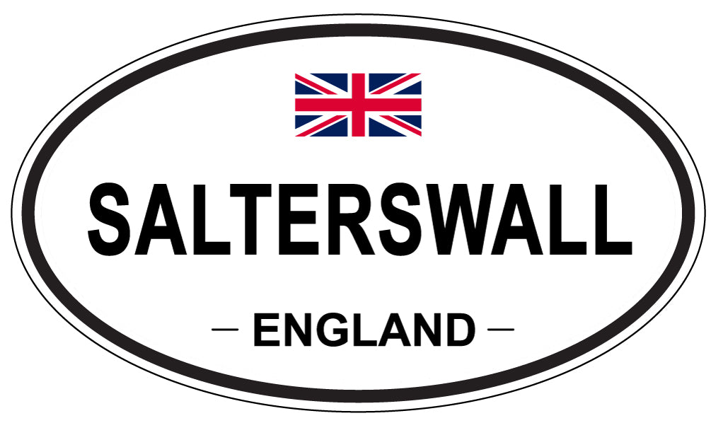 SALTERSWALL, England - Oval Magnet