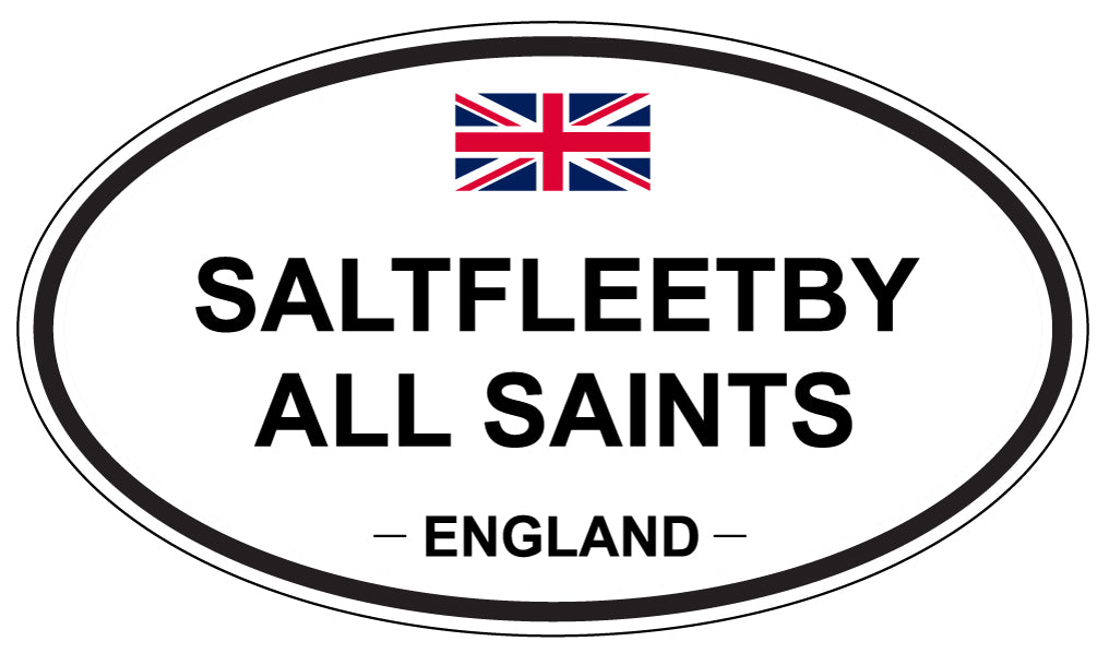 SALTFLEETBY ALL SAINTS, England - Oval Magnet