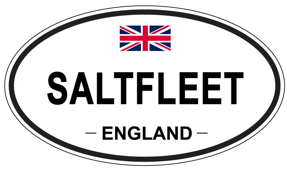 SALTFLEET, England - Oval Magnet