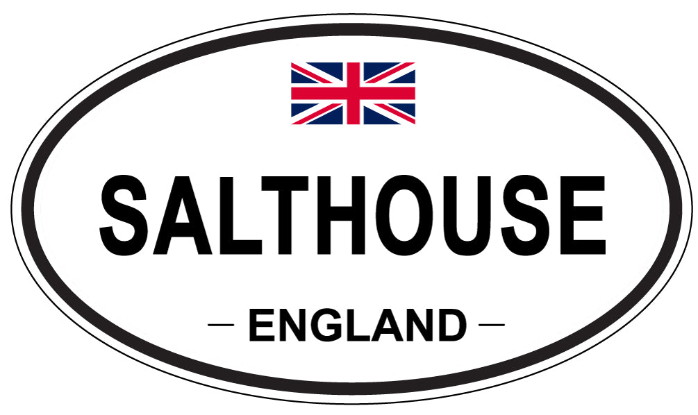 SALTHOUSE, England - Oval Magnet