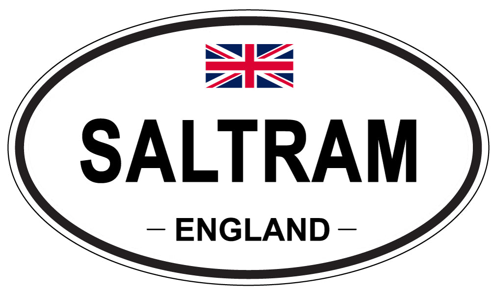 SALTRAM, ENGLAND - Oval Sticker