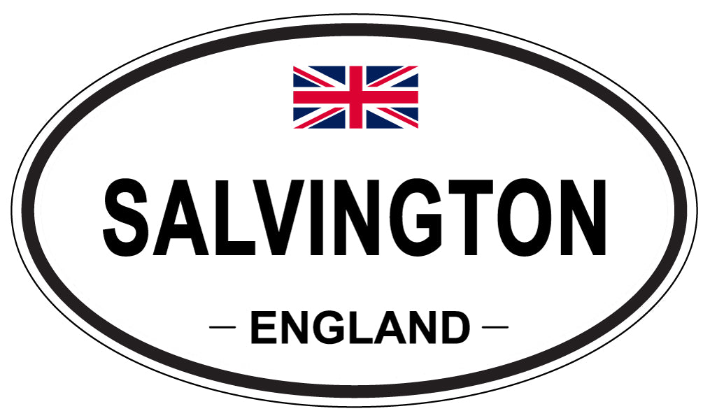 SALVINGTON, England - Oval Magnet
