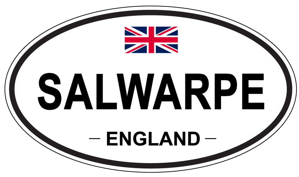 SALWARPE, England - Oval Magnet