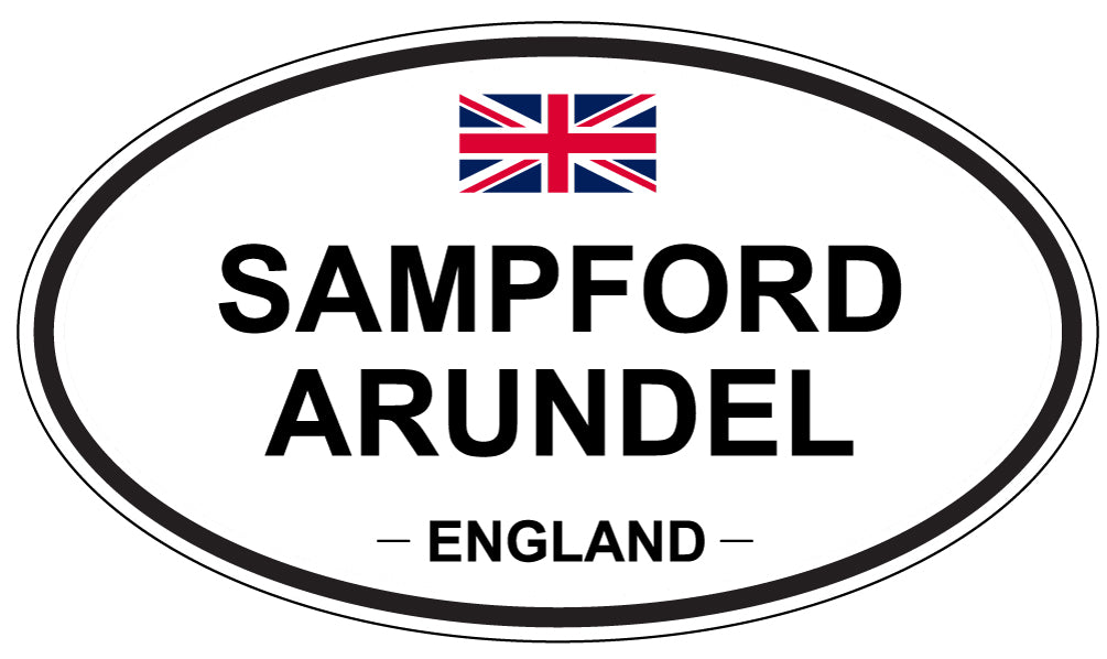 SAMPFORD ARUNDEL, England - Oval Magnet