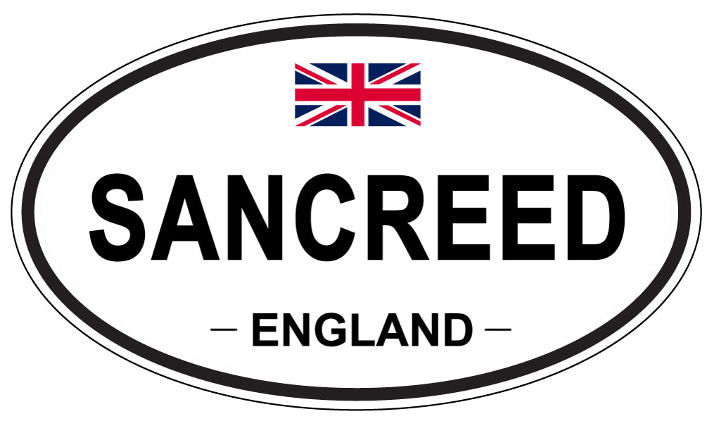 SANCREED, England - Oval Magnet