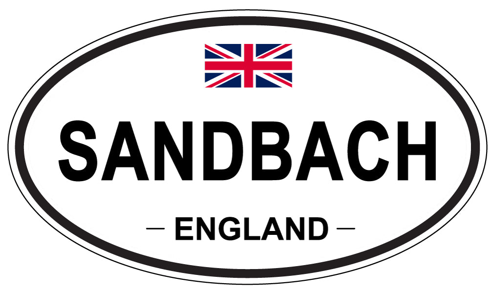 SANDBACH, England - Oval Magnet