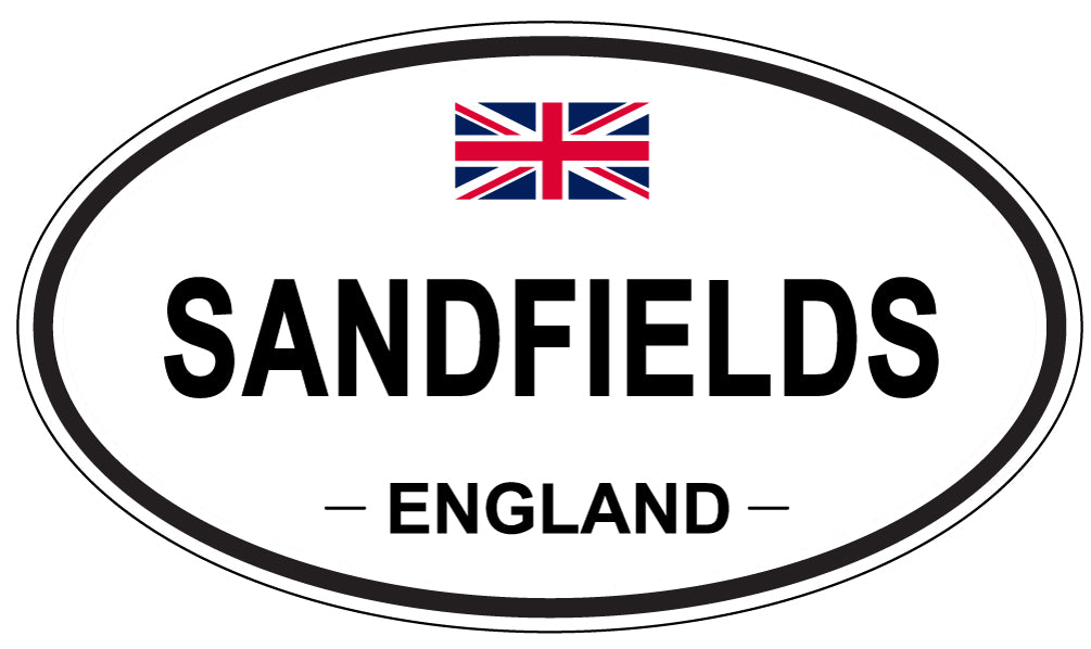SANDFIELDS, England - Oval Magnet