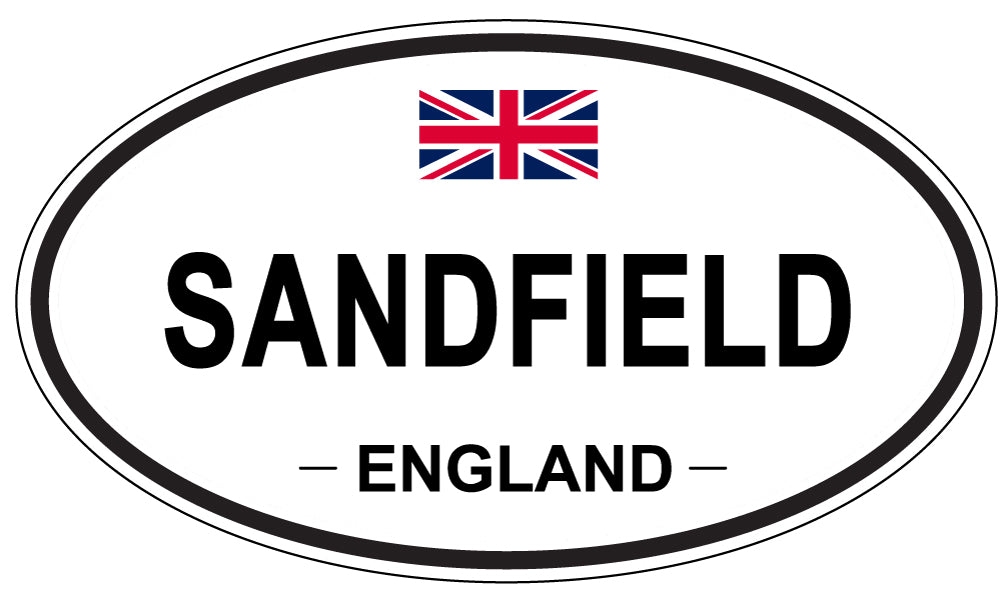 SANDFIELD, England - Oval Magnet