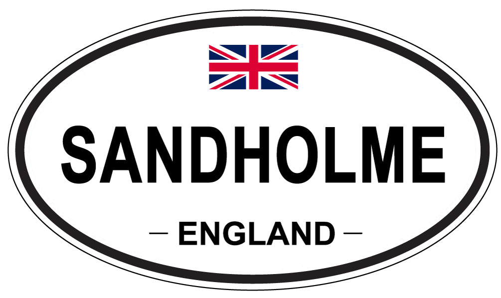 SANDHOLME, England - Oval Magnet