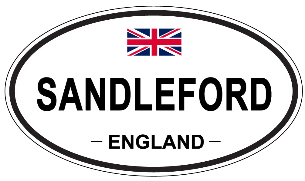 SANDLEFORD, England - Oval Magnet