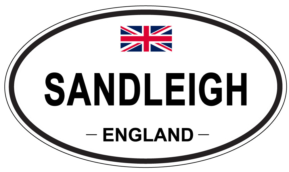 SANDLEIGH, England - Oval Magnet