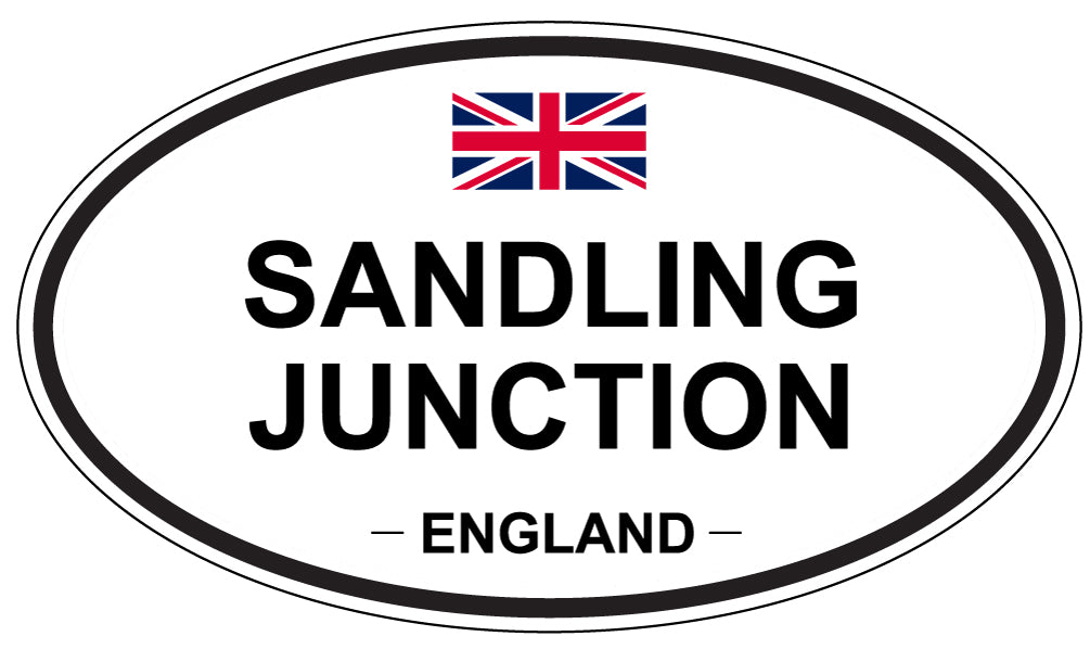 SANDLING JUNCTION, England - Oval Magnet