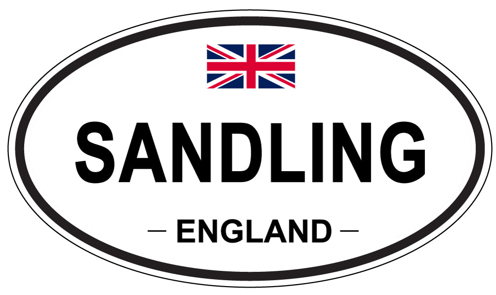 SANDLING, England - Oval Magnet