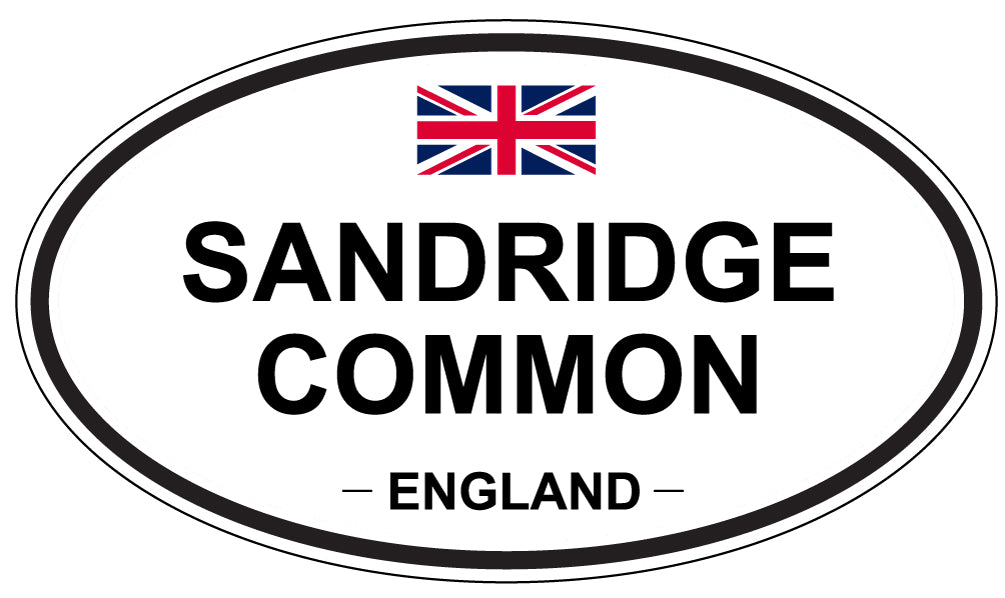 SANDRIDGE COMMON, England - Oval Magnet