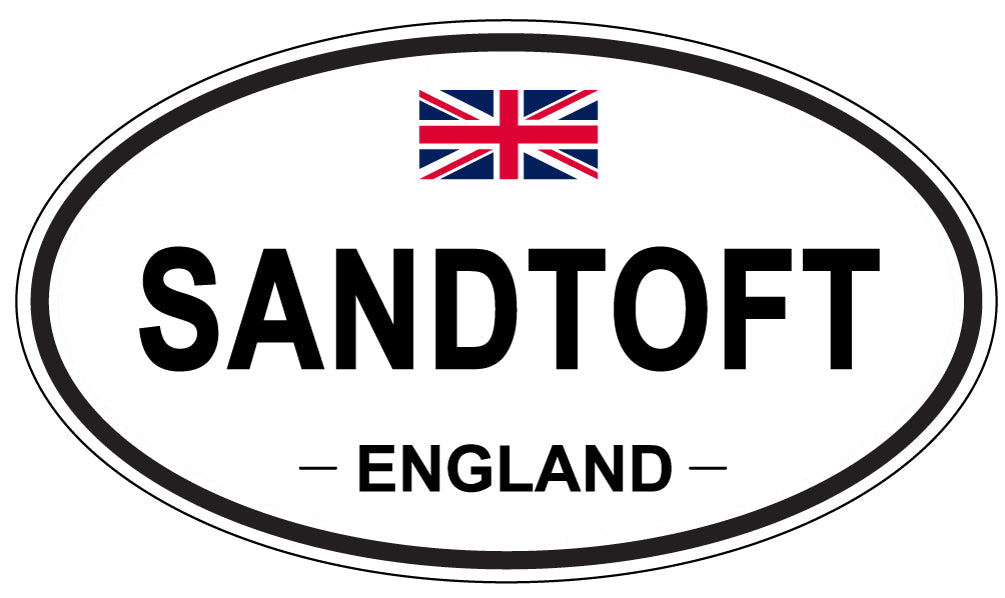 SANDTOFT, England - Oval Magnet
