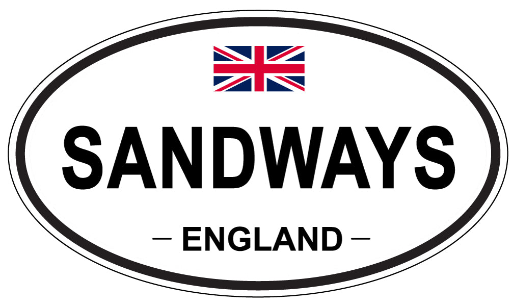 SANDWAYS, England - Oval Magnet