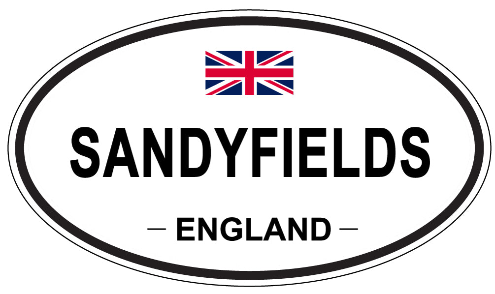 SANDYFIELDS, England - Oval Magnet